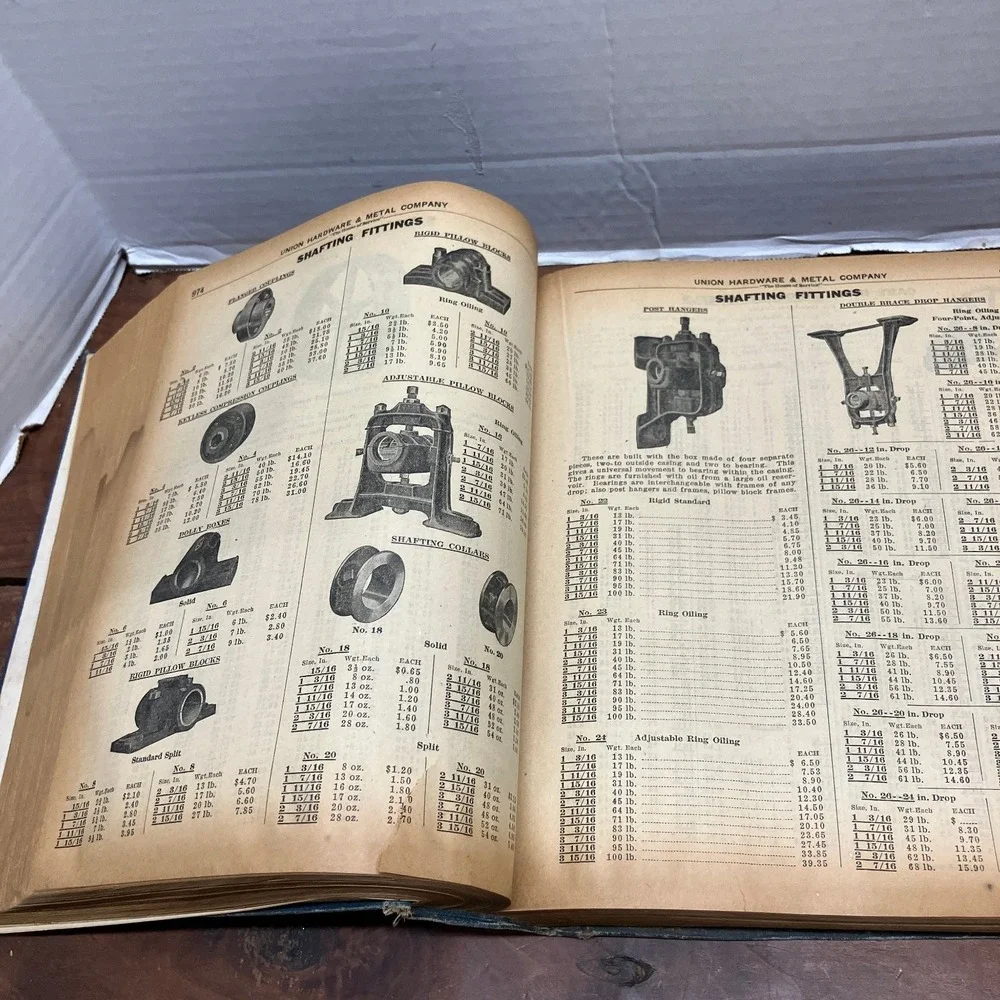 Union Hardware & Metal Co. General Catalogue No 26 1922 Vintage Industrial